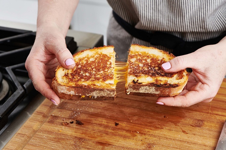 Pumpkin Grilled Cheese Sandwiches