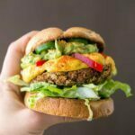 Spicy Cashew Veggie Burgers