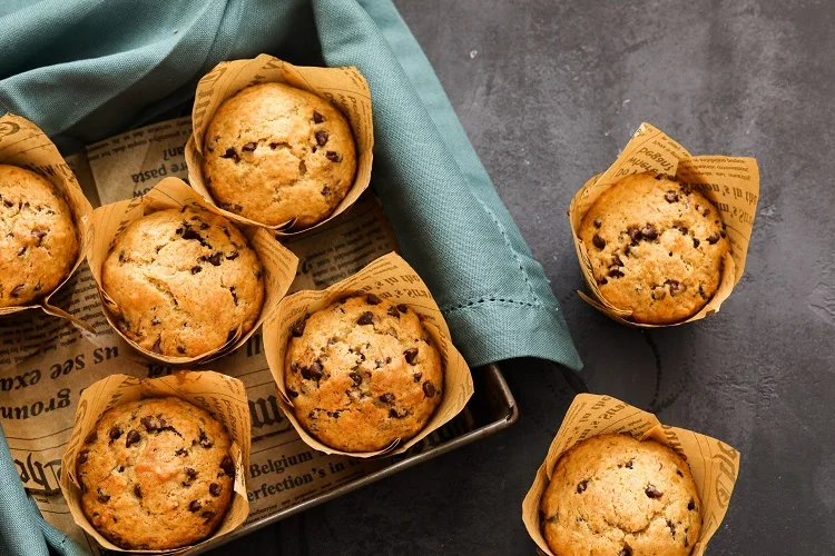 Flourless Pumpkin Chocolate Chip Muffins and Tips for Lactation (yes, all in one post!) Chocolate Chip Muffins