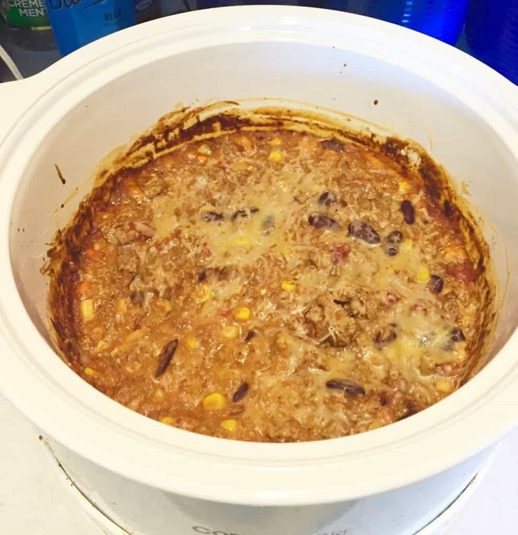 Cerveza Chicken Enchilada Casserole (Slow Cooker) Cerveza Chicken Enchilada Casserole (Slow Cooker)
